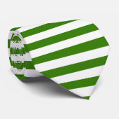 水平の緑のストライプ(任意の色)小 ネクタイ (ロール)