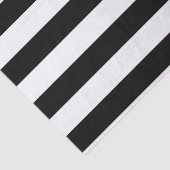 水平はっきりした白黒のストライプ 薄葉紙 (詳細)