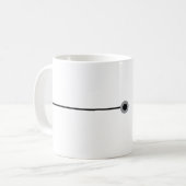 水平アンカーマグ コーヒーマグカップ (正面左)
