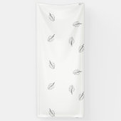 水平イリジウムバナー 横断幕 (縦)