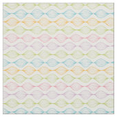 水平カラフルエッジ模様 ファブリック (見本)