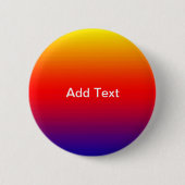 水平カラーのスペクトル–1 缶バッジ (正面)