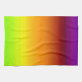 水平カラーのスペクトル–3 キッチンタオル (横)