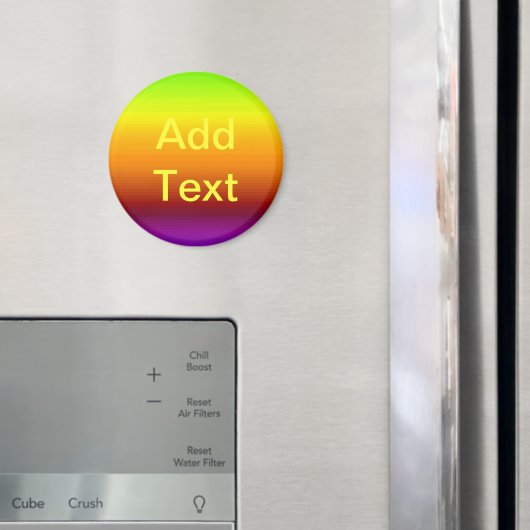 水平カラーのスペクトル–3 マグネット (インサイチュ (冷蔵庫))