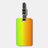 水平カラーのスペクトル–3 ラゲッジタグ (正面縦)