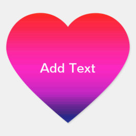 水平カラーのスペクトル – 4 ハートシール