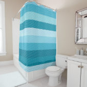 水平カラー色相 シャワーカーテン (インサイチュ)