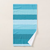 水平カラー色相 バスタオルセット (ハンドタオル)