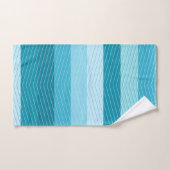 水平カラー色相 バスタオルセット (ハンドタオル)