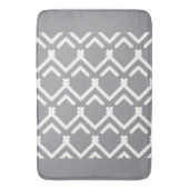 水平ジグザグ幾何パターン バスマット (正面縦)