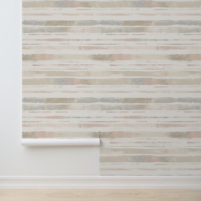 水平スケッ芸術的チライン土色インク 壁紙 (アプリケーション)