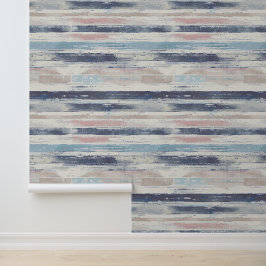 水平スケッ芸術的チ線海カラーインク 壁紙