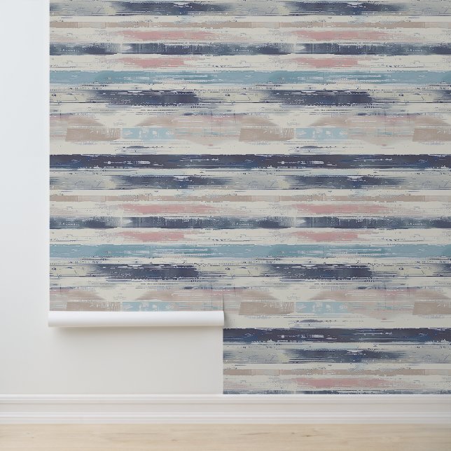 水平スケッ芸術的チ線海カラーインク 壁紙 (アプリケーション)