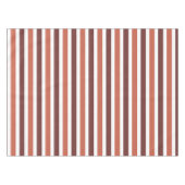 水平ストライプの テーブルクロス (正面(横))