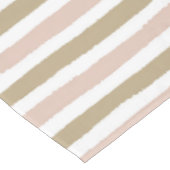 水平ストライプの テーブルクロス (アングル)