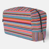 水平ストライプ色ピンクのテラコッタレトロ ドップキット (右コーナー)