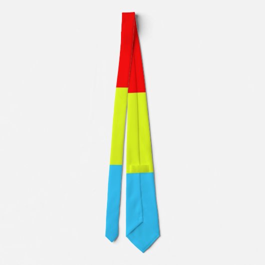 水平ストライプ ネクタイ (裏面)