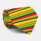 水平ストライプ ネクタイ (ロール)