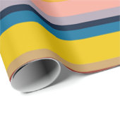 水平ストライプ ラッピングペーパー (ロールコーナー)