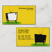 水平テンプレート 名刺 (正面/裏面)