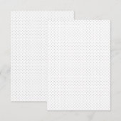 水平デザイン三十九 出欠カード (正面/裏面)