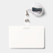 水平バッジ バッジ (Back with Retractable)