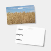 水平バッジ バッジ (Front & Back)