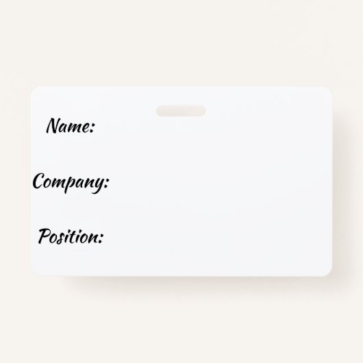 水平バッジ バッジ (裏面)