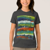 水平パターン トライブレンドＴシャツ (正面)