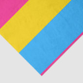 水平パンセクシャルプライド旗 薄葉紙 (詳細)