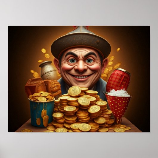 水平ポスター ポスター (正面)