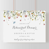 水平リハカラフルーサルディナーウェルカムサイン ポスター