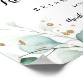 水平リハ素朴ーサルディナーウェルカムサイン ポスター (角)