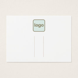 水平ロゴホワイトヘアクリップの表示