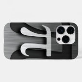 水平円周率Ultimate Case-Mate iPhoneケース (裏面 (横))