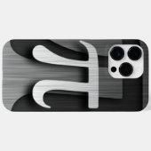 水平円周率Ultimate Case-Mate iPhoneケース (裏面 (横))