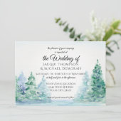 水平水色山素朴林湖 招待状 (スタンド正面)