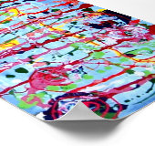 水平点滴 ポスター (角)