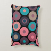 水平線のドット アクセントクッション (裏面(縦))