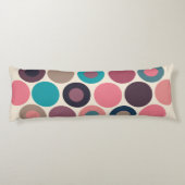 水平線のドット ボディピロー (裏面)