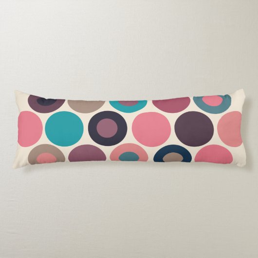 水平線のドット ボディピロー (正面)