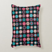 水平線の円3 アクセントクッション (正面(垂直))