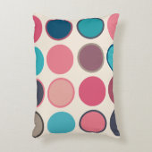 水平線の円3 アクセントクッション (正面(垂直))