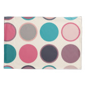 水平線の円3 枕カバー (裏面)