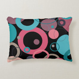 水平線の円 アクセントクッション