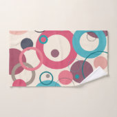 水平線の円 バスタオルセット (ハンドタオル)