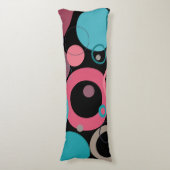 水平線の円 ボディピロー (正面縦)