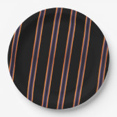 水平線の日没、パターン ペーパープレート (正面)