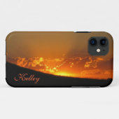 水平線の日没iPhone 5ケース Case-Mate iPhoneケース (裏面(横))