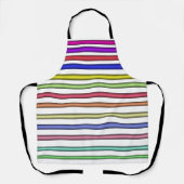 水平線の色 エプロン (正面)